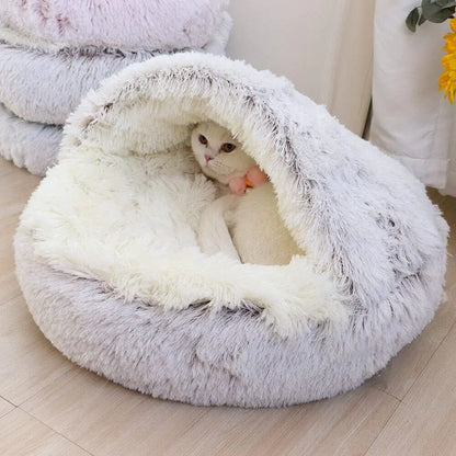 The Royal Snooze: Cozy Bed for Furry Companions