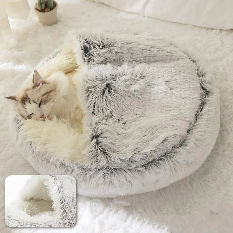 The Royal Snooze: Cozy Bed for Furry Companions