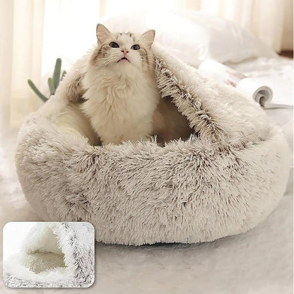 The Royal Snooze: Cozy Bed for Furry Companions